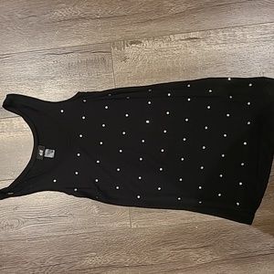 Black tank dress